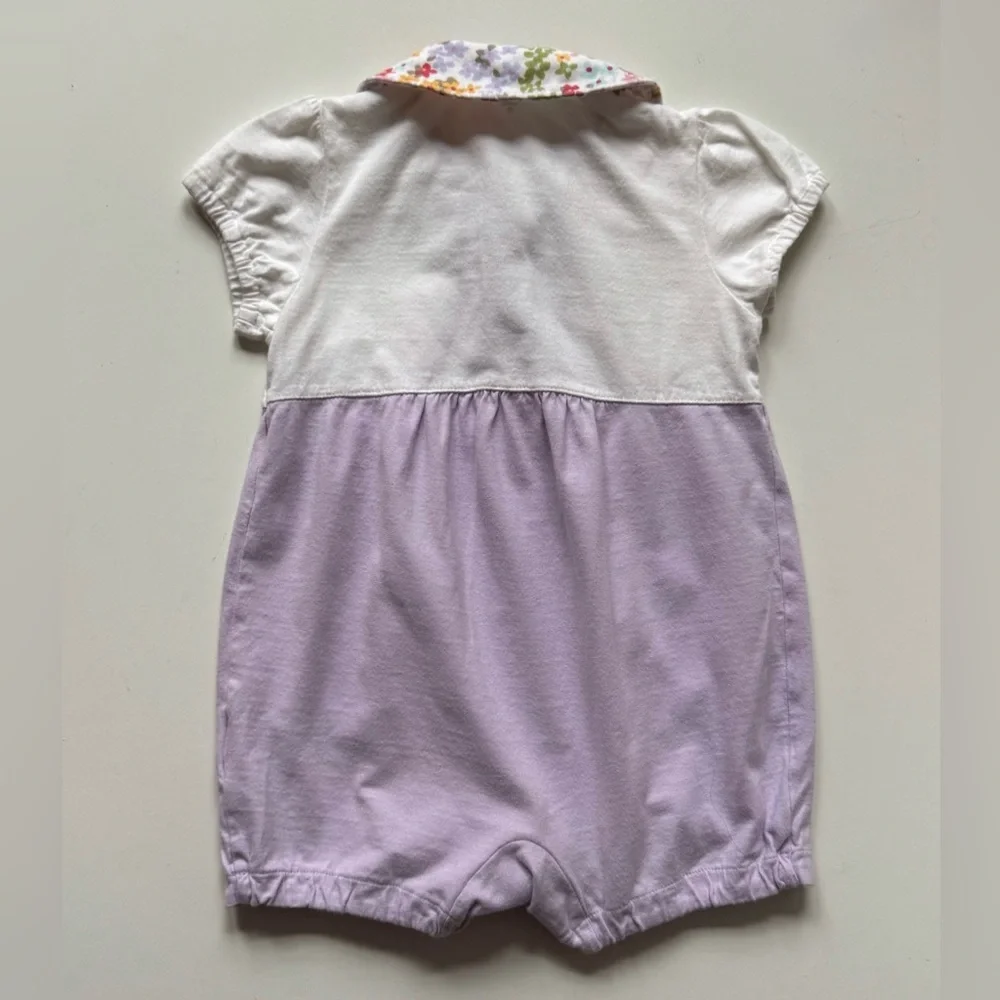 Peanuts Girls Snoopy Embroidered Romper - Size 18M - Picture 10 of 12